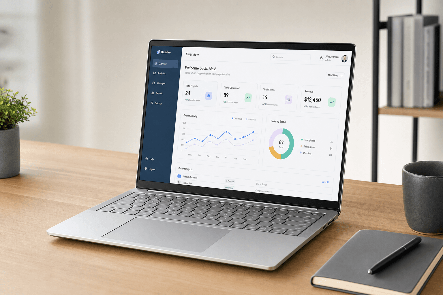 מחשב נייד Dell XPS 15 - i7, 16GB, מסך 4K